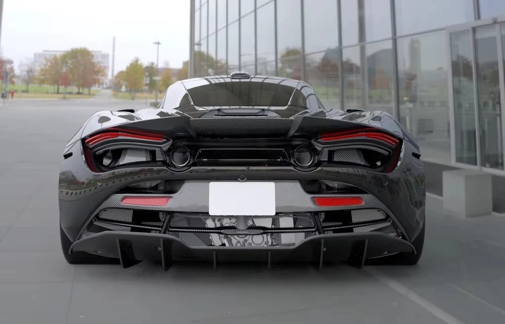 720S DUKE Style Spoiler Rear Wing High Quality Fast Delivery Prepreg Dry Carbon Fiber Body Kits for 720S
